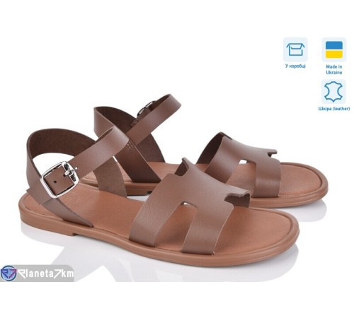 Босоніжки жіночі на літо (6 пар р.36-40) коричневий "Linda" Босоніжки жіночі на літо (6 пар р.36-40) коричневий "Linda"