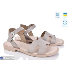Босоніжки жіночі на літо (6 пар р.36-40) коричневий  "Linda"