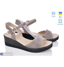 Босоніжки жіночі на літо (6 пар р.36-40) коричневий  "Linda"