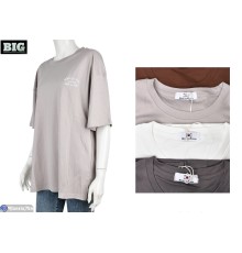 Футболка жіноча на літо (5 шт. р.сетка One size) мікс  "BIG"