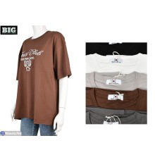 Футболка жіноча на літо (5 шт. р.сетка One size) мікс  "BIG"