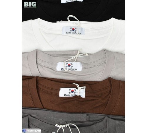 Футболка жіноча на літо (5 шт. р.сетка One size) мікс "BIG" Футболка жіноча на літо (5 шт. р.сетка One size) мікс "BIG"