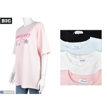 Футболка жіноча на літо (5 шт. р.сетка One size) мікс  "BIG"