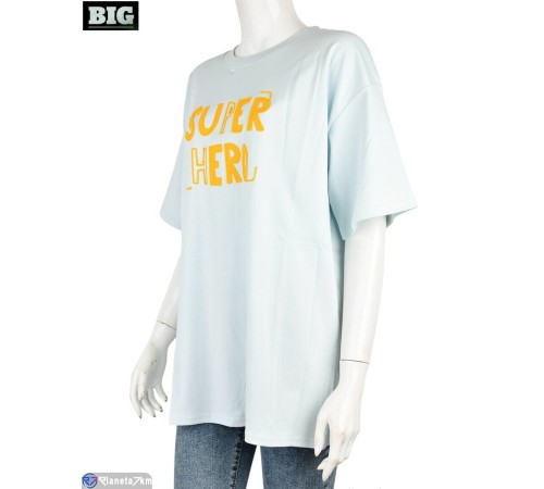 Футболка жіноча на літо (5 шт. р.сетка One size) мікс "BIG" Футболка жіноча на літо (5 шт. р.сетка One size) мікс "BIG"