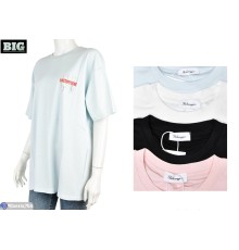 Футболка жіноча на літо (5 шт. р.сетка One size) мікс  "BIG"