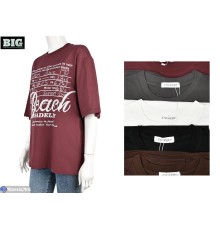 Футболка жіноча на літо (5 шт. р.сетка One size) мікс  "BIG"
