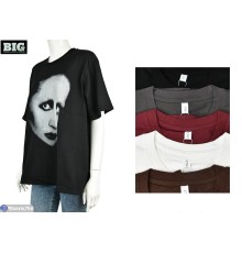 Футболка жіноча на літо (5 шт. р.сетка One size) мікс  "BIG"