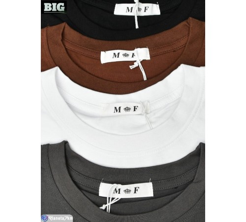 Футболка жіноча на літо (5 шт. р.сетка One size) мікс "BIG" Футболка жіноча на літо (5 шт. р.сетка One size) мікс "BIG"