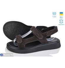 Босоніжки жіночі на літо (6 пар р.36-40) коричневий  "GARRA"