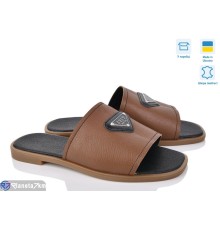 Шлепки жіночі на літо (6 пар р.36-40) коричневий  "Speranza"