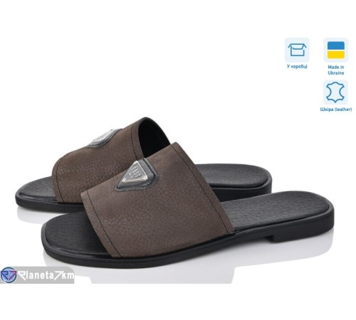 Шлепки жіночі на літо (6 пар р.36-40) коричневий  "Speranza"