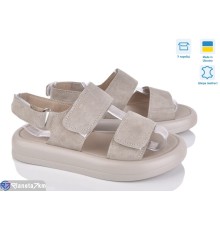 Босоніжки жіночі на літо (6 пар р.36-40) бежевий  "Linda"