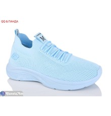 Кросівки жіночі на літо (8 пар р.36-41) блакитний  "QQ&Панда"