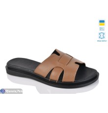 Шлепки жіночі на літо (6 пар р.36-40) коричневий  "LIKA"