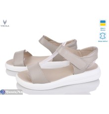 Босоніжки жіночі на літо (6 пар р.36-40) бежевий  "Viscala"