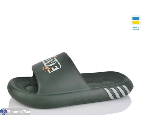 Шлепки чоловічі на літо (8 пар р.41-45) хакі "LUCKY" Шлепки чоловічі на літо (8 пар р.41-45) хакі "LUCKY"