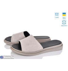Шлепки жіночі на літо (6 пар р.36-40) бежевий  "Linda"