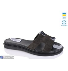 Шлепки жіночі на літо (6 пар р.36-40) коричневий  "LIKA"