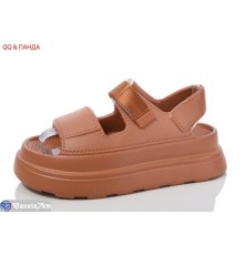 Босоніжки жіночі на літо (8 пар р.36-41) коричневий  "QQ&Панда"