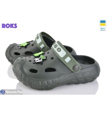 Кроки дитячі на літо (8 пар р.24-32) хакі  "Roks"
