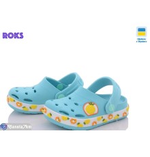 Кроки дитячі на літо (8 пар р.24-32) зелений  "Roks"