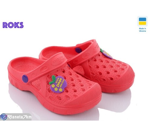 Кроки дитячі на літо (8 пар р.24-32) червоний "Roks" Кроки дитячі на літо (8 пар р.24-32) червоний "Roks"