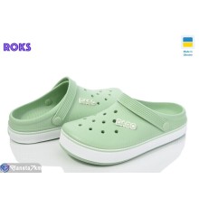 Кроки жіночі на літо (8 пар р.37-41) зелений  "Roks"