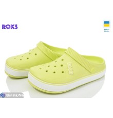 Кроки жіночі на літо (8 пар р.37-41) зелений  "Roks"