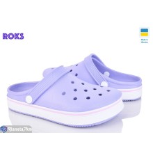 Кроки жіночі на літо (6 пар р.36-41) фіолетовий  "Roks"