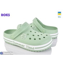Кроки жіночі на літо (8 пар р.36-41) зелений  "Roks"
