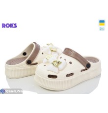 Кроки жіночі на літо (8 пар р.36-40) бежевий  "Roks"