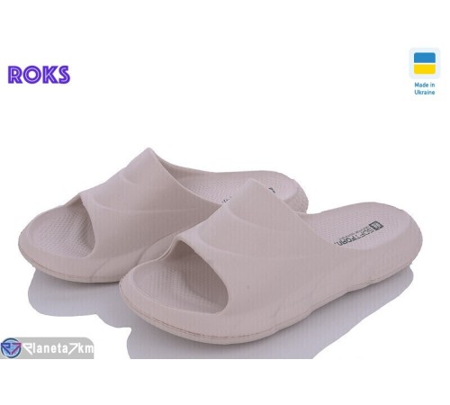 Шлепки жіночі на літо (8 пар р.36-40) бежевий "Roks" Шлепки жіночі на літо (8 пар р.36-40) бежевий "Roks"