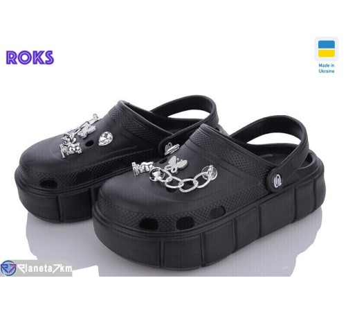 Кроки жіночі на літо (6 пар р.36-40) чорний "Roks" Кроки жіночі на літо (6 пар р.36-40) чорний "Roks"