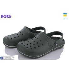 Кроки дитячі на літо (8 пар р.36-41) зелений  "Roks"