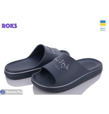 Шлепки чоловічі на літо (8 пар р.40-45) синій  "Roks"