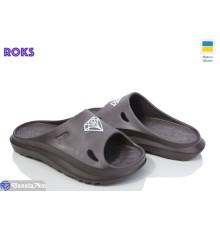 Шлепки дитячі на літо (6 пар р.36-41) коричневий  "Roks"