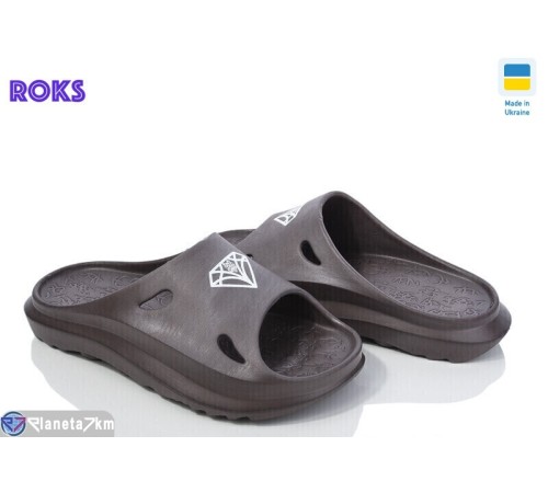 Шлепки дитячі на літо (6 пар р.36-41) коричневий "Roks" Шлепки дитячі на літо (6 пар р.36-41) коричневий "Roks"
