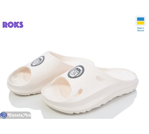 Шлепки жіночі на літо (6 пар р.36-41) бежевий "Roks" Шлепки жіночі на літо (6 пар р.36-41) бежевий "Roks"