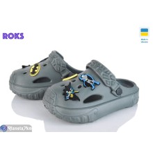 Кроки дитячі на літо (6 пар р.24-35 ) сірий  "Roks"