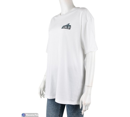 Футболка жіноча на літо (5 шт. р.сетка S-2XL) білий  "Mirella"