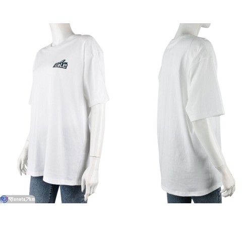 Футболка жіноча на літо (5 шт. р.сетка S-2XL) білий  "Mirella"