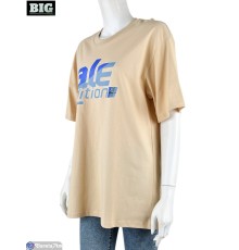 Футболка жіноча на літо (5 шт. р.сетка S-2XL) бежевий  "BIG"