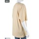 Футболка жіноча на літо (5 шт. р.сетка S-2XL) бежевий "BIG"