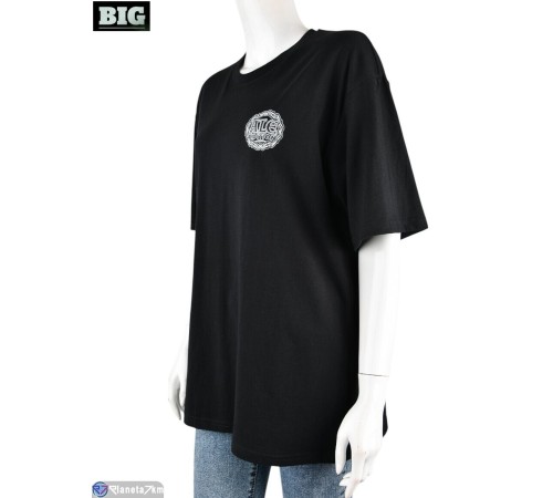 Футболка жіноча на літо (5 шт. р.сетка S-2XL) чорний "BIG" Футболка жіноча на літо (5 шт. р.сетка S-2XL) чорний "BIG"