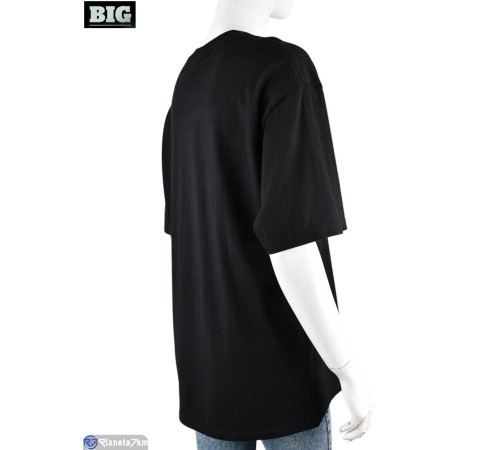 Футболка жіноча на літо (5 шт. р.сетка S-2XL) чорний "BIG" Футболка жіноча на літо (5 шт. р.сетка S-2XL) чорний "BIG"