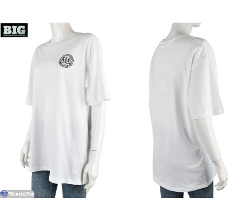 Футболка жіноча на літо (5 шт. р.сетка S-2XL) білий "BIG" Футболка жіноча на літо (5 шт. р.сетка S-2XL) білий "BIG"