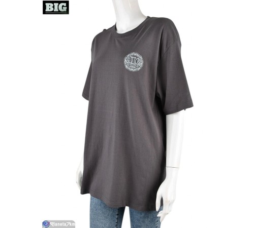 Футболка жіноча на літо (5 шт. р.сетка S-2XL) сірий "BIG" Футболка жіноча на літо (5 шт. р.сетка S-2XL) сірий "BIG"