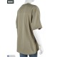Футболка жіноча на літо (5 шт. р.сетка S-2XL) хакі "BIG"