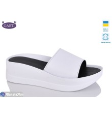Шлепки жіночі на літо (6 пар р.36-40) білий  "Garti"
