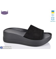 Шлепки жіночі на літо (6 пар р.36-40) чорний  "Garti"